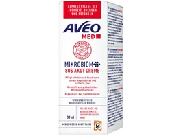 AVEO MED Mikrobiom SOS Akut Creme Medizinische Hautpflege
