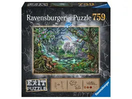 Ravensburger Puzzle EXIT Einhorn 759 Teile