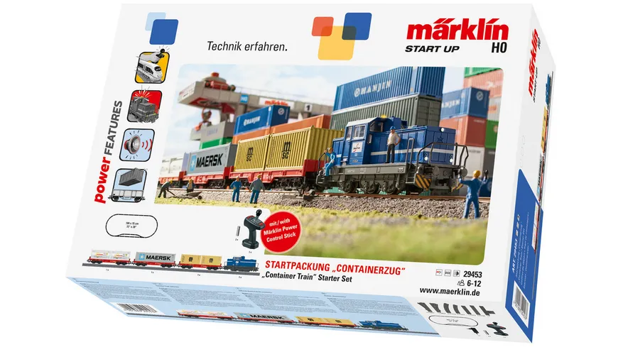 Märklin 29453 - H0 - Start up - Startpackung "Containerzug"