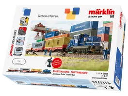 Maerklin 29453 H0 Start up Startpackung Containerzug