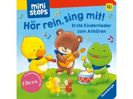 Hoer rein sing mit Erste Kinderlieder zum Anhoeren Ab 12 Monaten