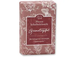 Florex Schafsmilchseife Granatapfel
