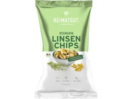 Heimatgut BIO Linsen Chips Geschmacksrichtung Rosmarin