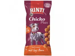 RINTI Hundesnack Chicko Plus Superfoods mit Goji Beere