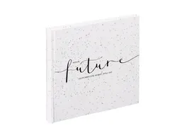 Hama Buch Album Letterings 18x18 cm 30 weisse Seiten Future