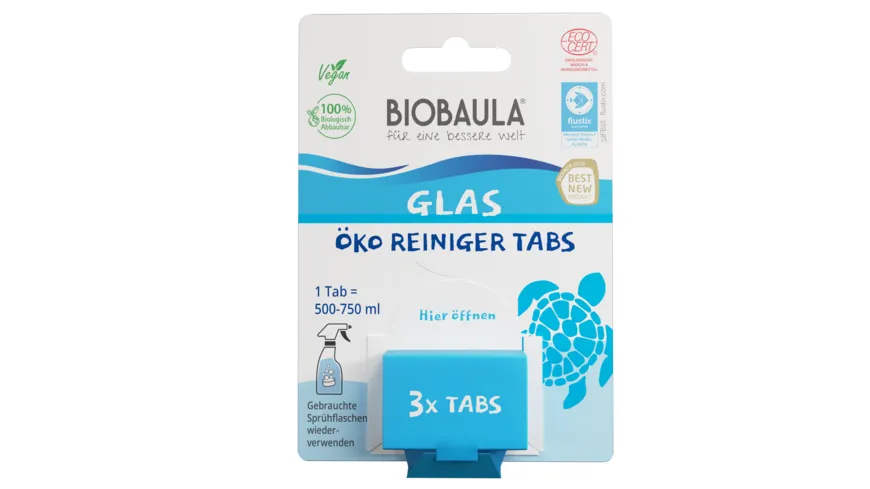 Biobaula Glas-Reiniger Tabs