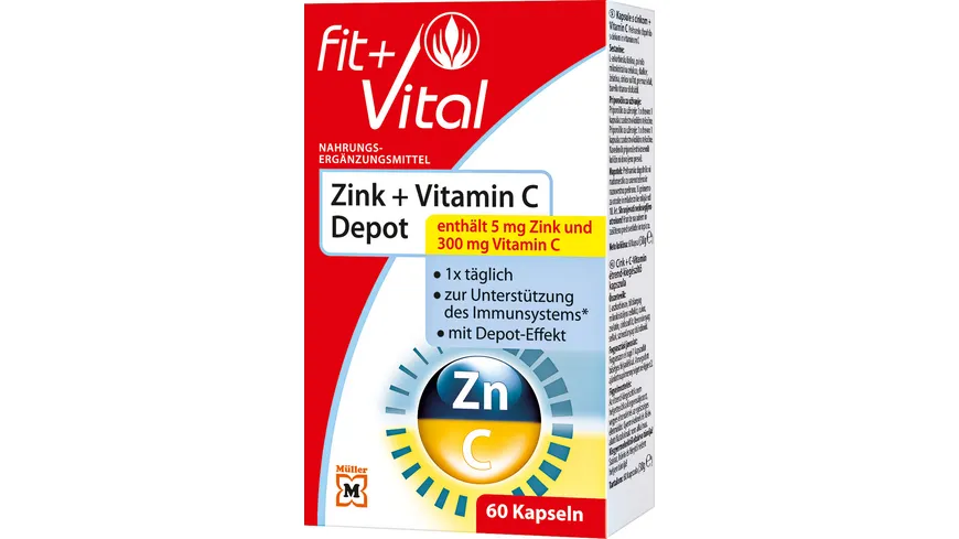 Fit + Vital Vitamin C + Zink