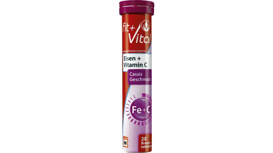 Fit + Vital Eisen + Vitamin C Brause