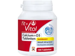 Fit Vital Calcium Vitamin D