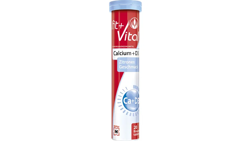 Fit + Vital Calcium + D3 Brause