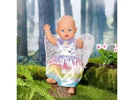 Zapf Creation BABY born Einhorn Feen Outfit 43cm Ein zauberhaftes Kleid mit zarten Fluegelchen