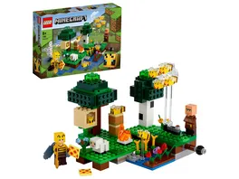 LEGO Minecraft 21165 Die Bienenfarm Set mit Minifiguren Spielzeug