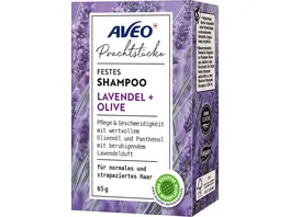AVEO Prachtstuecke Festes Shampoo Lavendel Olive