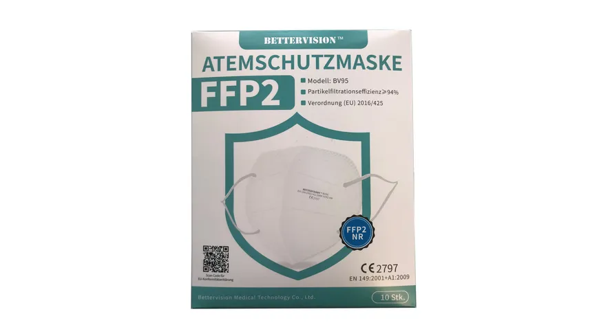 BETTERVISION Atemschutzmaske FFP2