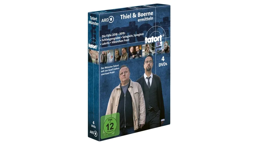 Tatort - Thiel & Boerne ermitteln  [4 DVDs]