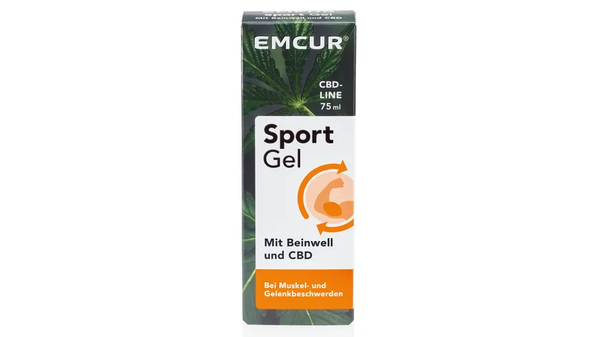EMCUR Sport-Gel mit Beinwell und CBD