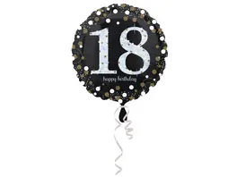 Amscan Sparkling Birthday 18 Folienballon S55