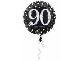 Amscan Sparkling Birthday 90 Folienballon S55