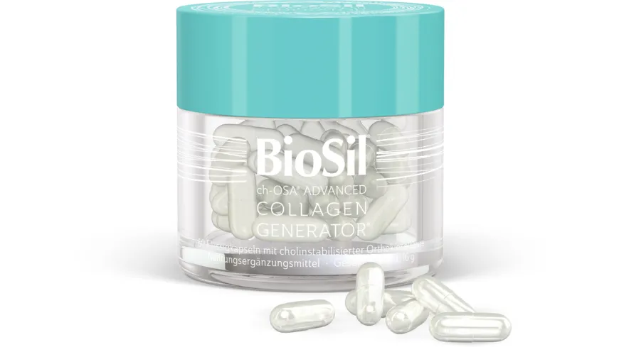 BIOSIL® ch-OSA® Advanced Collagen Generator® vegane Flüssigkapseln
