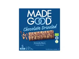 MADEGOOD Bio Muesliriegel mit Schokolade und Vanillegeschmack