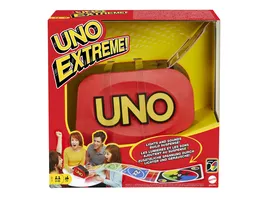 Mattel Games UNO Extreme Kartenspiel Kinderspiel Gesellschaftsspiel