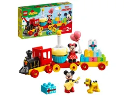 LEGO DUPLO Disney 10941 Mickys und Minnies Geburtstagszug Spielzeugzug