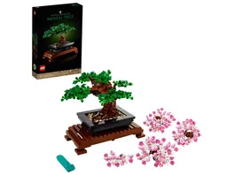 LEGO Icons 10281 Bonsai Baum Kunstpflanzen Set fuer Erwachsene Deko