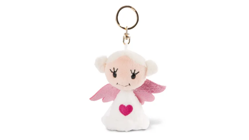 NICI Schlüsselanhänger Engel mit Symbol Herz 9 cm
