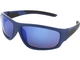 Basley Sun KIDS Sonnenbrille 8107 S 34 Kunststoff Blau Verspiegelt
