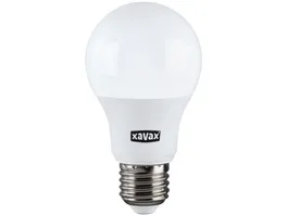 Xavax LED Lampe E27 806lm ersetzt 60W Gluehlampe Warmweiss 2 Stueck