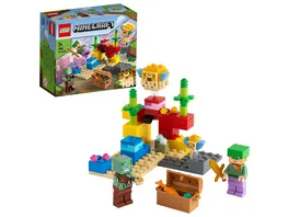 LEGO 21164 Minecraft Das Korallenriff Konstruktionsspielzeug