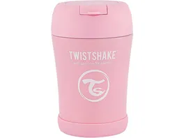 Twistshake Isolier Lebensmittel Container Pastell Pink