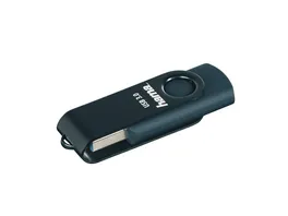 Hama USB Stick Rotate USB 3 0 128GB 90MB s Petrolblau Schmale Verpack
