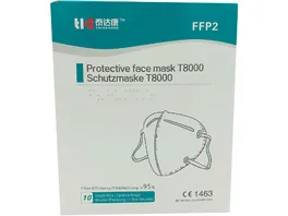 TAIDAKANG FFP2 Masken 10er BOX weiss