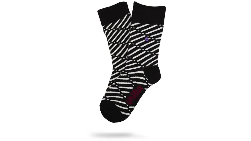 Unabux Unisex Socken Snazzy Comfort Streifen