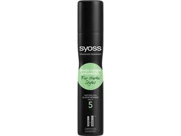 SYOSS Compressed Haarspray fuer voluminoese Styles 200 ml Haltegrad 5 sehr starker Halt
