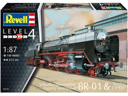 Revell 02172 Schnellzuglok BR01 mit Tender 2 2 T32 Massstab 1 87