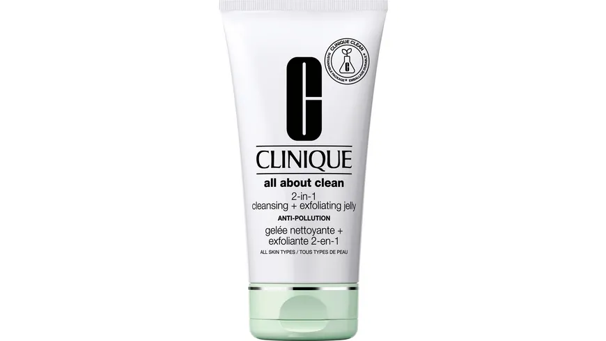 CLINIQUE All About Clean 2-in-1 Cleansing + Exfoliating Jelly