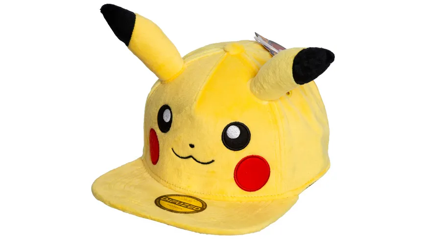 Pokémon - Pikachu Plüsch Kappe