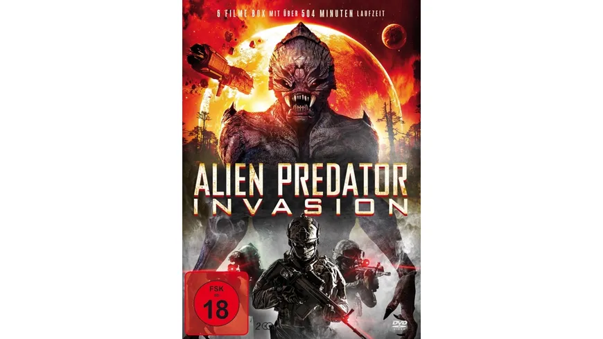 Alien Predator Invasion  [2 DVDs]