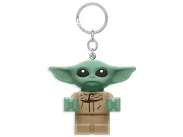 LEGO Star Wars Baby Yoda Schluesselanhaenger mit Taschenlampe 6 cm in Geschenkpackung