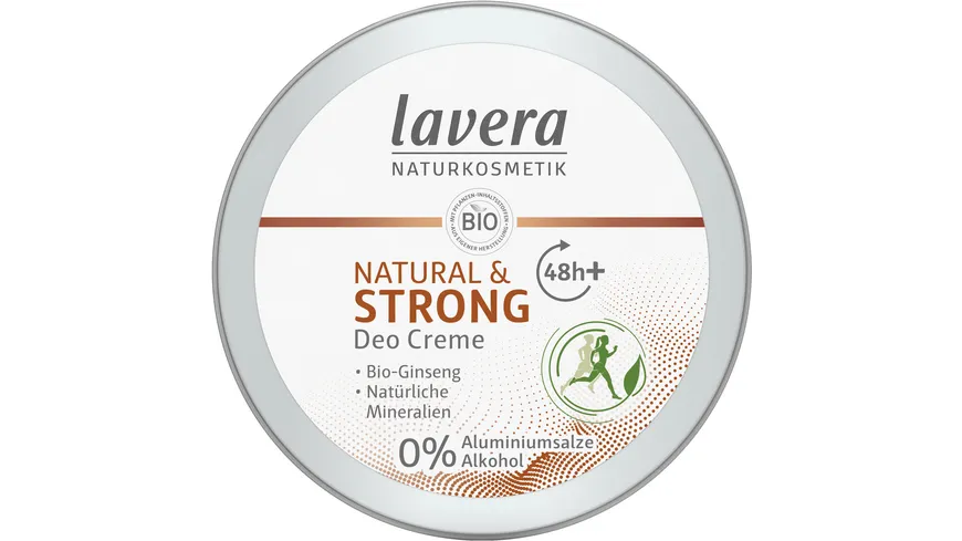 lavera Deo Creme NATURAL & STRONG