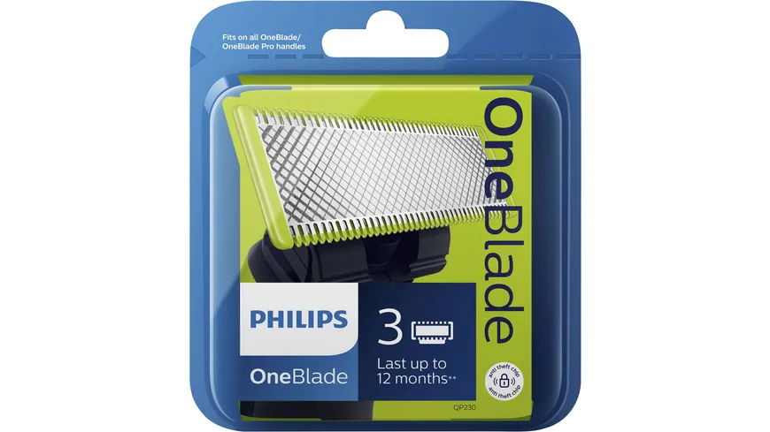 PHILIPS OneBlade Ersatzklingen 3er-Pack QP230/50
