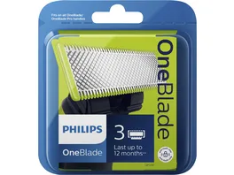 PHILIPS OneBlade Ersatzklingen 3er Pack QP230 50