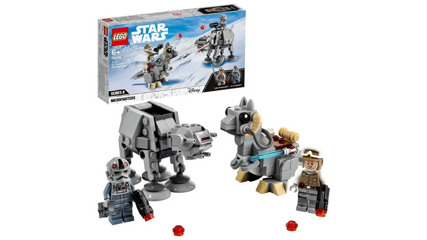 LEGO Star Wars 75298 AT-AT vs. Tauntaun Microfighters, Bauset