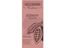 Heilemann Ursprungs Schokolade Ecuador Edelbitter 70