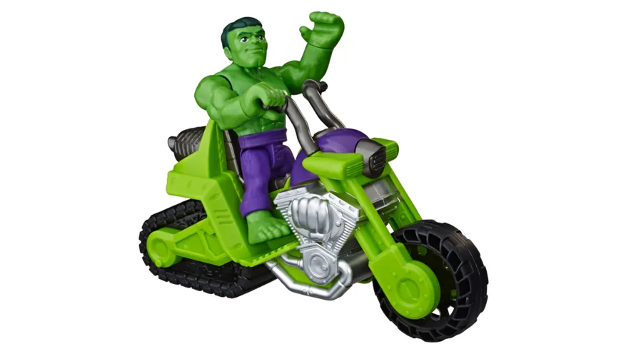 Hasbro Playskool Heroes Marvel Super Hero Adventures Hulk Schmetter Bike Online Bestellen Muller
