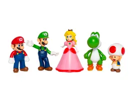 Super Mario Mario Friends Multi Pack 5 Figuren a 6 5 cm