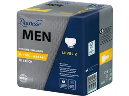 Duchesse MEN Hygiene Einlagen Level 2