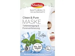 Schaebens Clean Pure Maske 2x5 ml